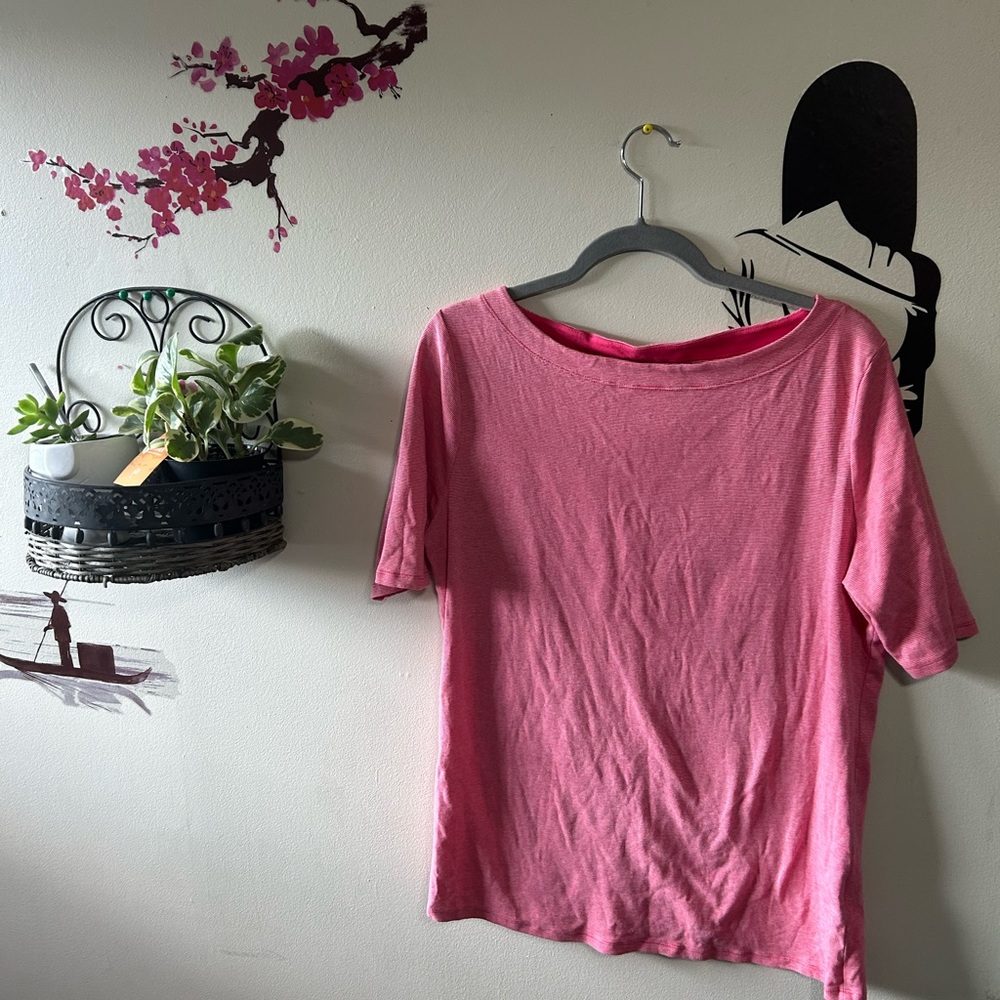Plus Pink Top